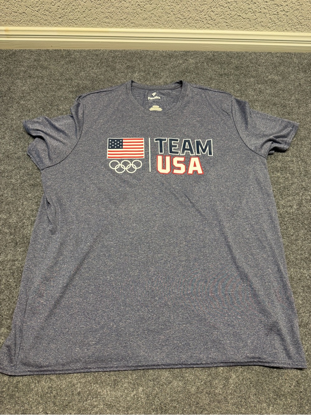Team USA Men's Navy Performance Tee
